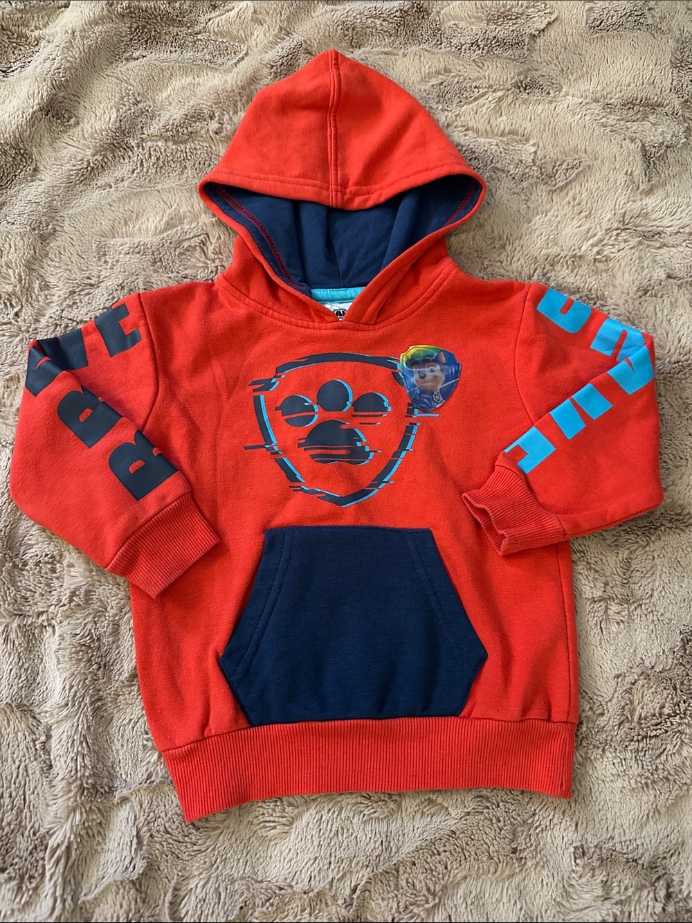 Chase hoodie, from Paw Patrol the Movie, 2T
